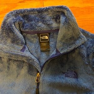 North Face full zip fleece jacket